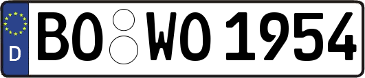 BO-WO1954