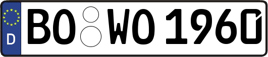 BO-WO1960