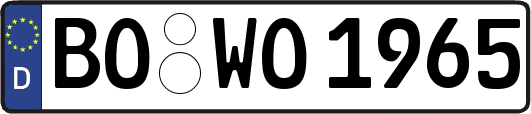 BO-WO1965