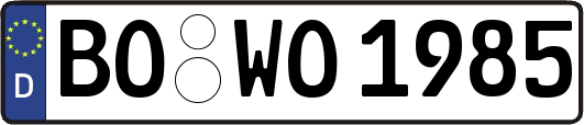 BO-WO1985