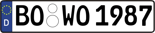 BO-WO1987