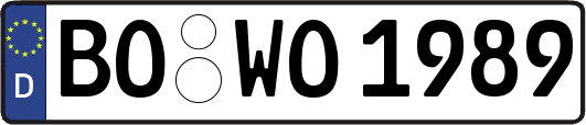 BO-WO1989
