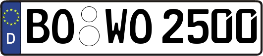 BO-WO2500