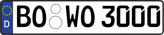 BO-WO3000