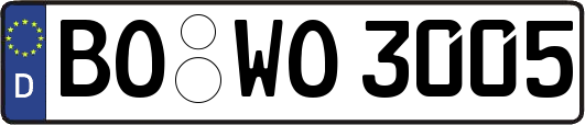 BO-WO3005