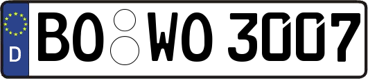 BO-WO3007