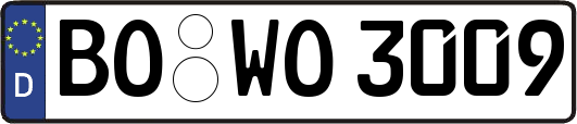 BO-WO3009