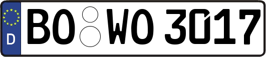 BO-WO3017