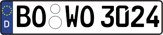BO-WO3024