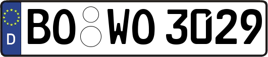 BO-WO3029