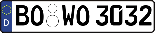 BO-WO3032