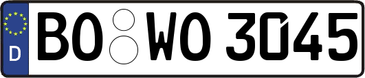 BO-WO3045
