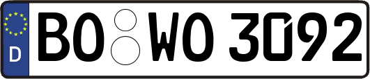 BO-WO3092