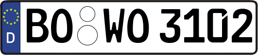 BO-WO3102