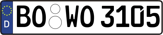 BO-WO3105