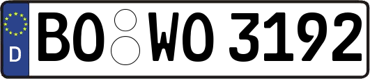 BO-WO3192