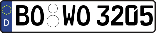 BO-WO3205