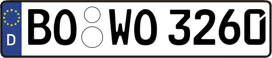 BO-WO3260