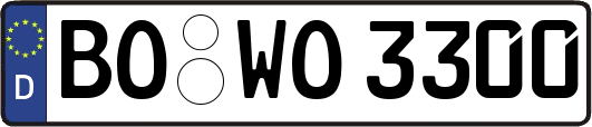 BO-WO3300
