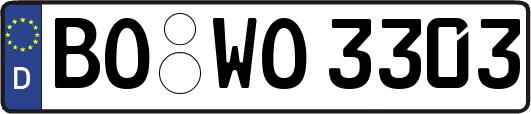 BO-WO3303