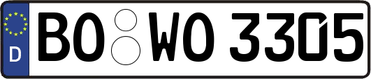 BO-WO3305
