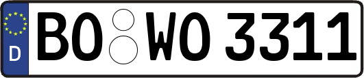 BO-WO3311