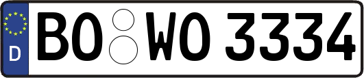BO-WO3334