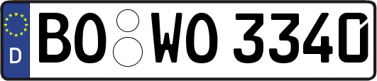 BO-WO3340