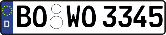 BO-WO3345