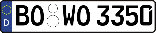 BO-WO3350