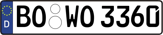 BO-WO3360