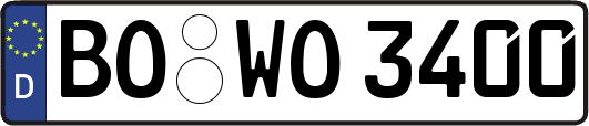 BO-WO3400