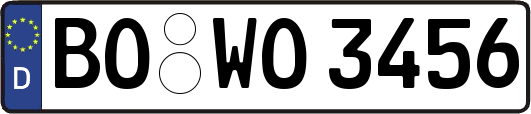 BO-WO3456