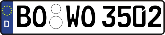 BO-WO3502