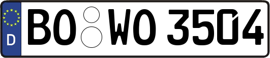 BO-WO3504
