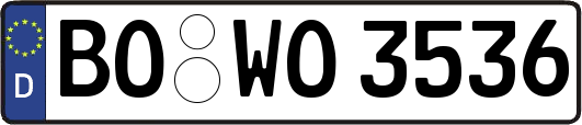 BO-WO3536