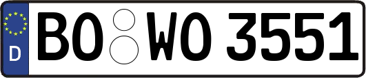 BO-WO3551
