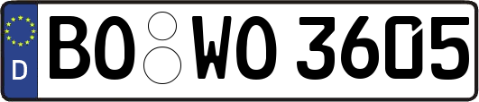 BO-WO3605