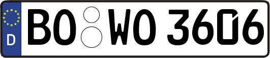 BO-WO3606
