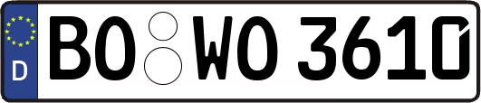 BO-WO3610