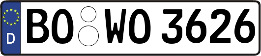 BO-WO3626
