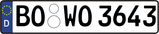 BO-WO3643
