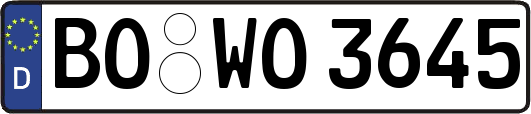BO-WO3645