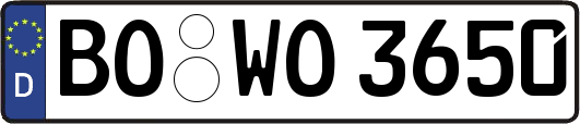 BO-WO3650