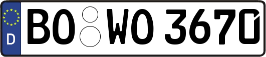 BO-WO3670