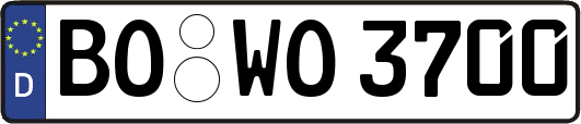 BO-WO3700