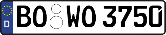 BO-WO3750
