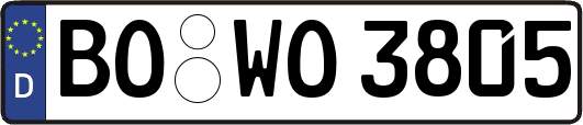 BO-WO3805