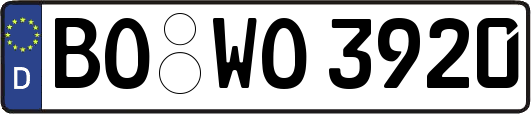 BO-WO3920