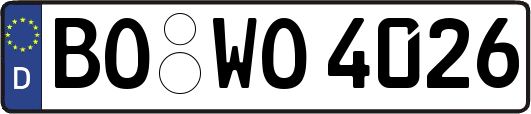 BO-WO4026